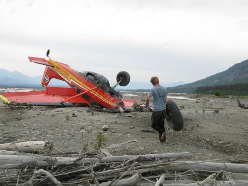 Crashed Ultima Thule 185 Cessna